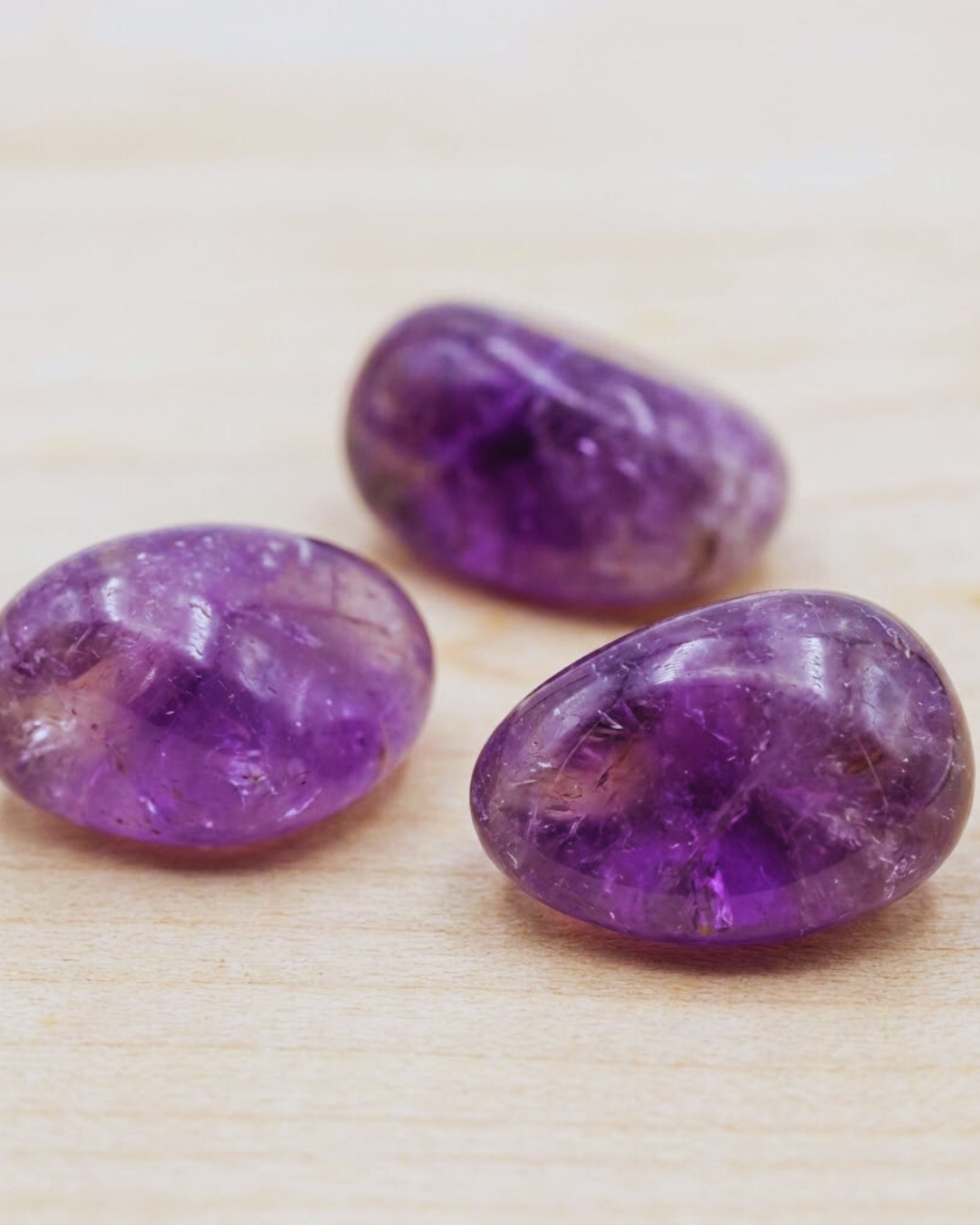 Ametista Pedra Natural Rolada por Peso | de Quartzo Violeta para Chakra Coronário e Harmonização Energética | Harmonia Plena Pedras Naturais