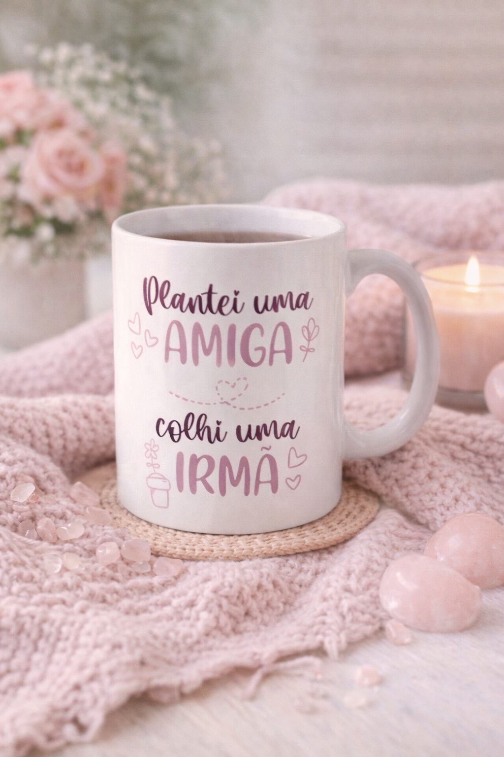 Caneca de Amizade e Gratidão | Harmonia Plena