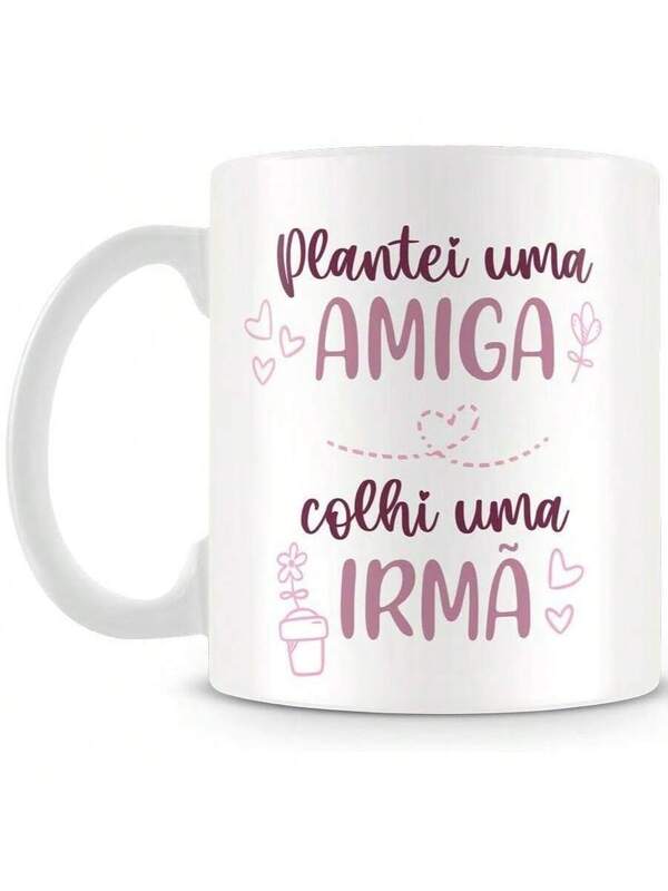 Caneca de Amizade e Gratidão | Harmonia Plena