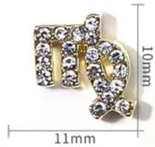 Conjuntos de 10 peças de Ligas com 12 Constelações em 3D, Símbolos Brilhantes para Decoração de Unhas