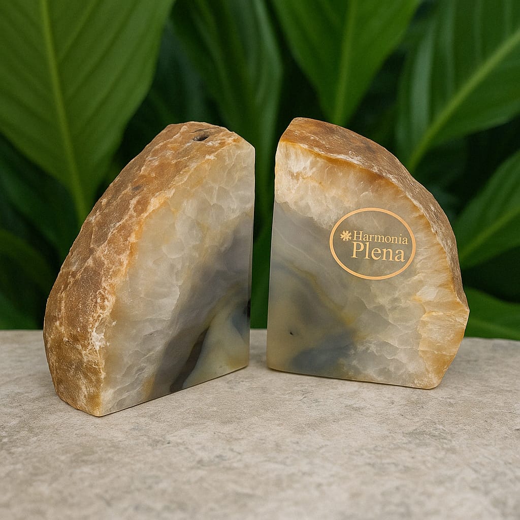 Geodo de Ágata Pedra Natural Peça Única - Cristais