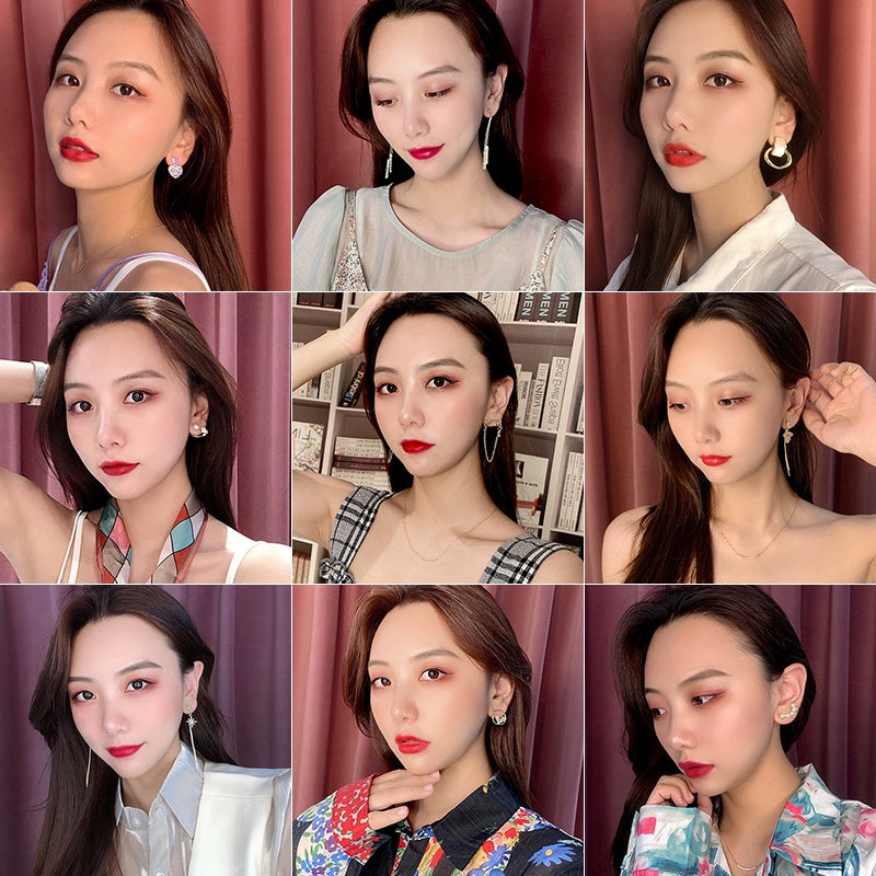 Niche Style Best Selling South Korea Female 925 Silver Needle Internet Influencer Earrings