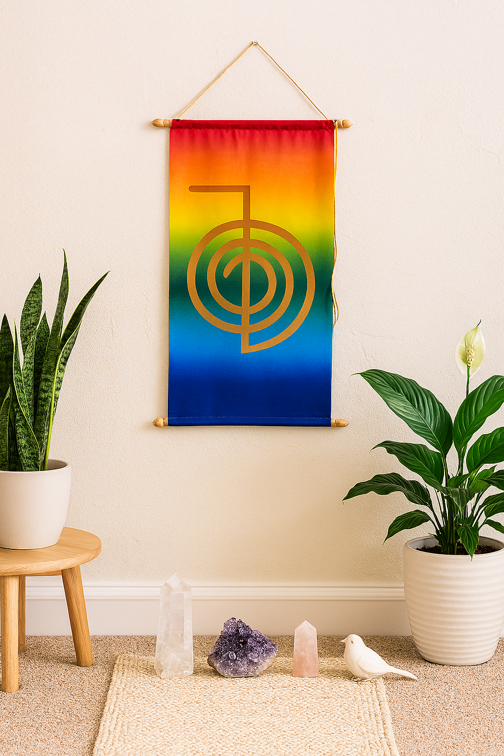 Pôster Cho Ku Rei – Símbolo de Reiki para Energia, Proteção e Cura – Arte Espiritual para Meditação, Terapias e Harmonização de Ambientes – Decoração Zen e Holística