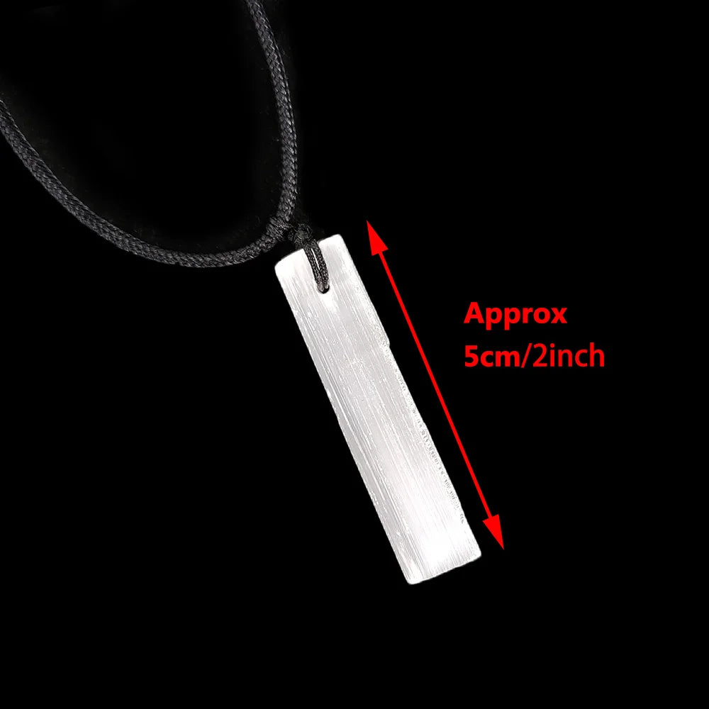 Pedras Naturais Bastão de Selenita Semi Joias Reiki Feng Shui