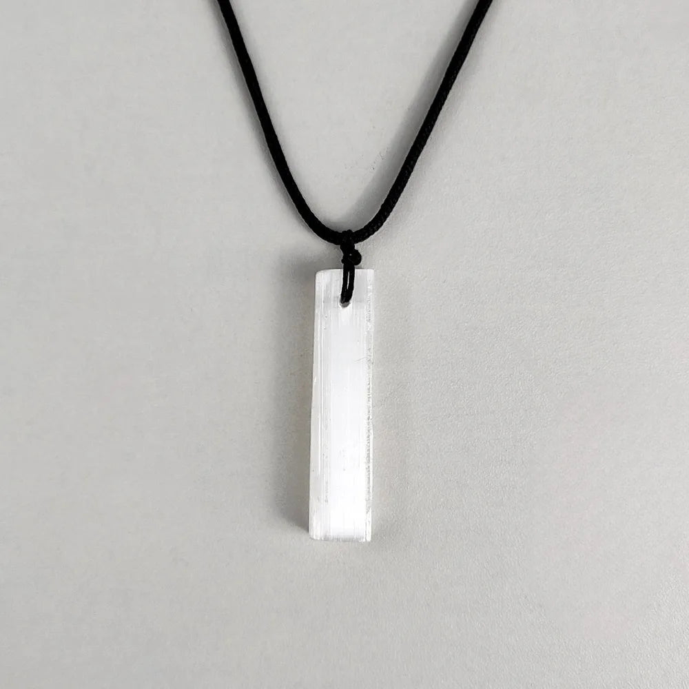 Pedras Naturais Bastão de Selenita Semi Joias Reiki Feng Shui