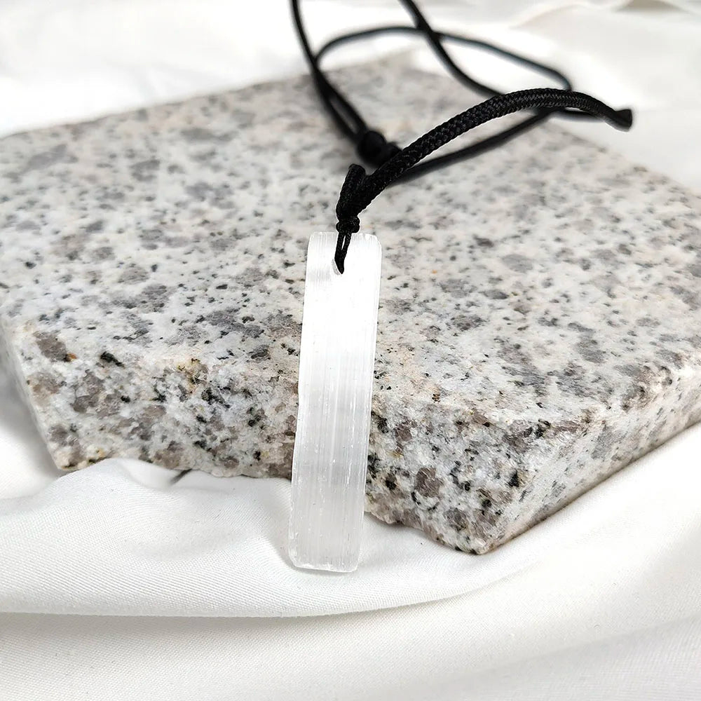 Pedras Naturais Bastão de Selenita Semi Joias Reiki Feng Shui