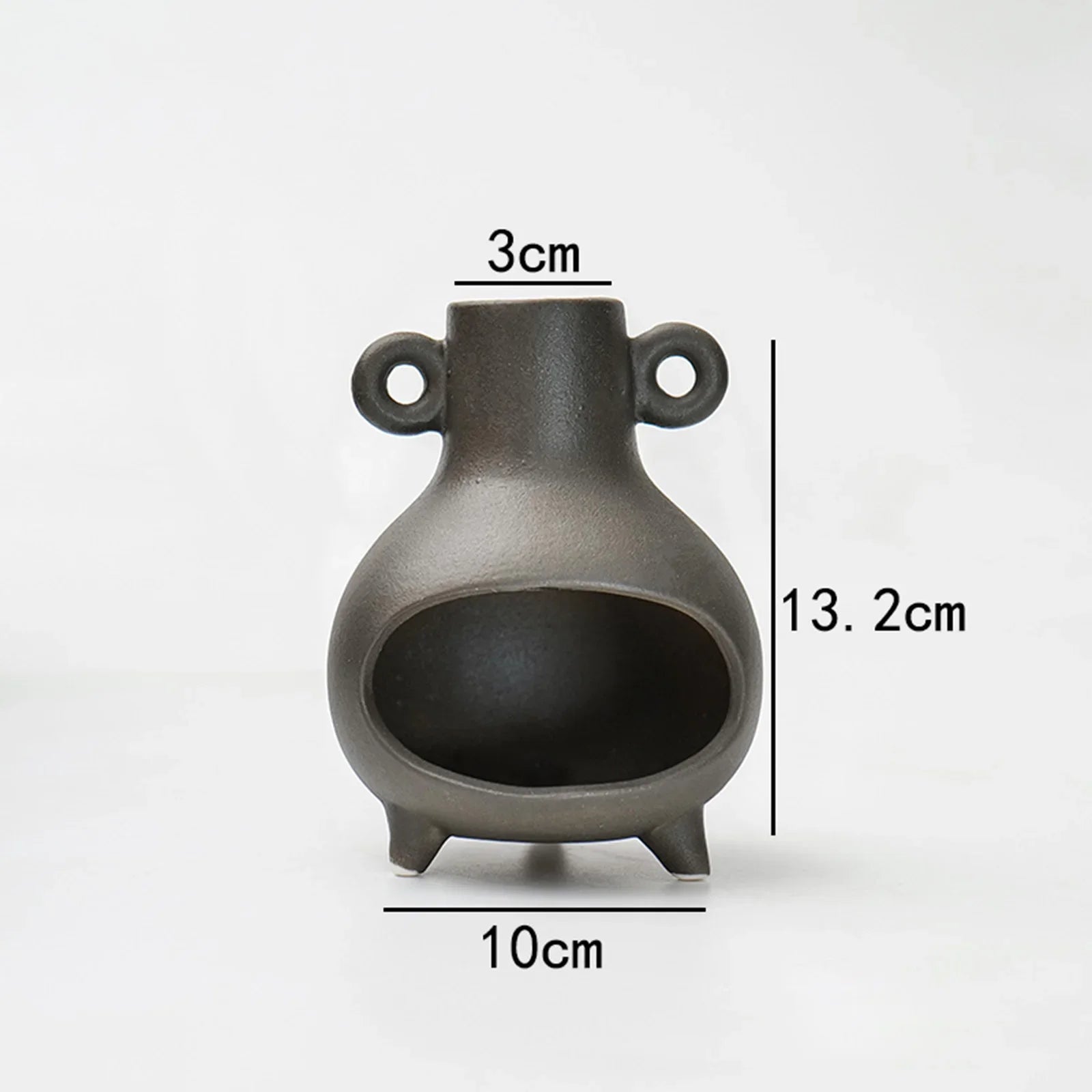 Porta Incenso e Queimador de Palo Santo em Cerâmica - Feng Shui - Aromaterapia - Reiki