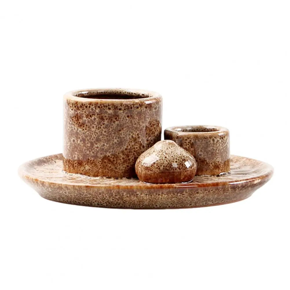 Porta Incensos de Cerâmica Meditação -Decoração - Feng Shui - Reiki -Aromaterapia