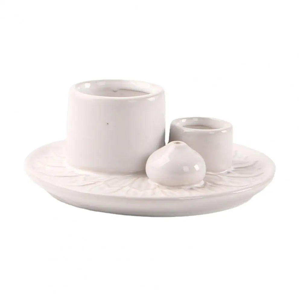 Porta Incensos de Cerâmica Meditação -Decoração - Feng Shui - Reiki -Aromaterapia