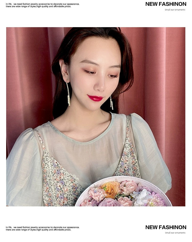 Niche Style Best Selling South Korea Female 925 Silver Needle Internet Influencer Earrings