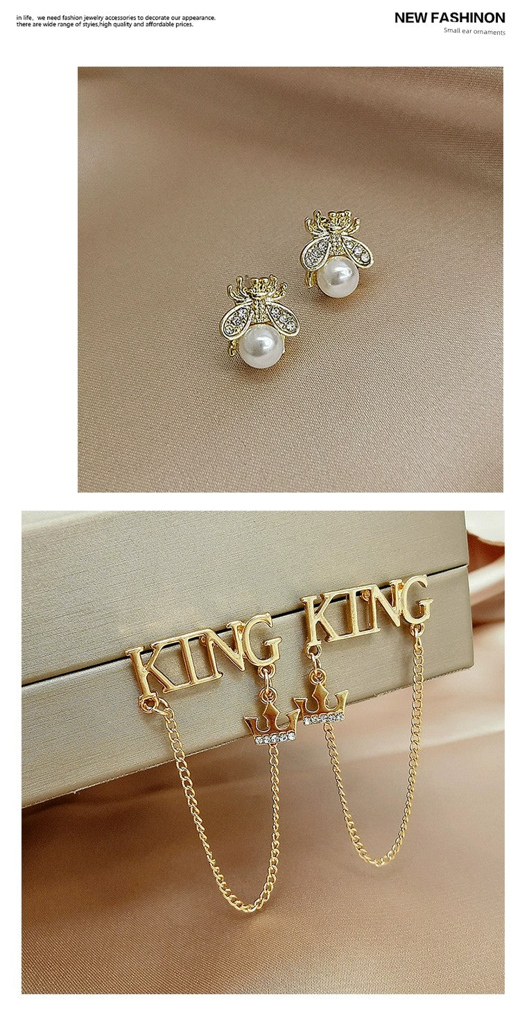 Niche Style Best Selling South Korea Female 925 Silver Needle Internet Influencer Earrings