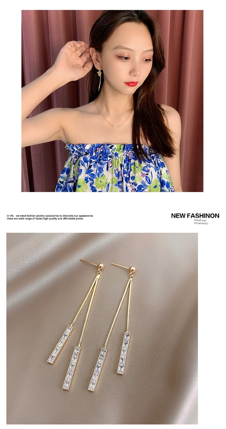 Niche Style Best Selling South Korea Female 925 Silver Needle Internet Influencer Earrings
