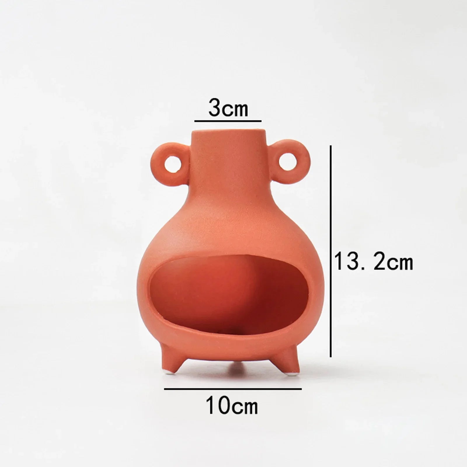 Porta Incenso e Queimador de Palo Santo em Cerâmica - Feng Shui - Aromaterapia - Reiki