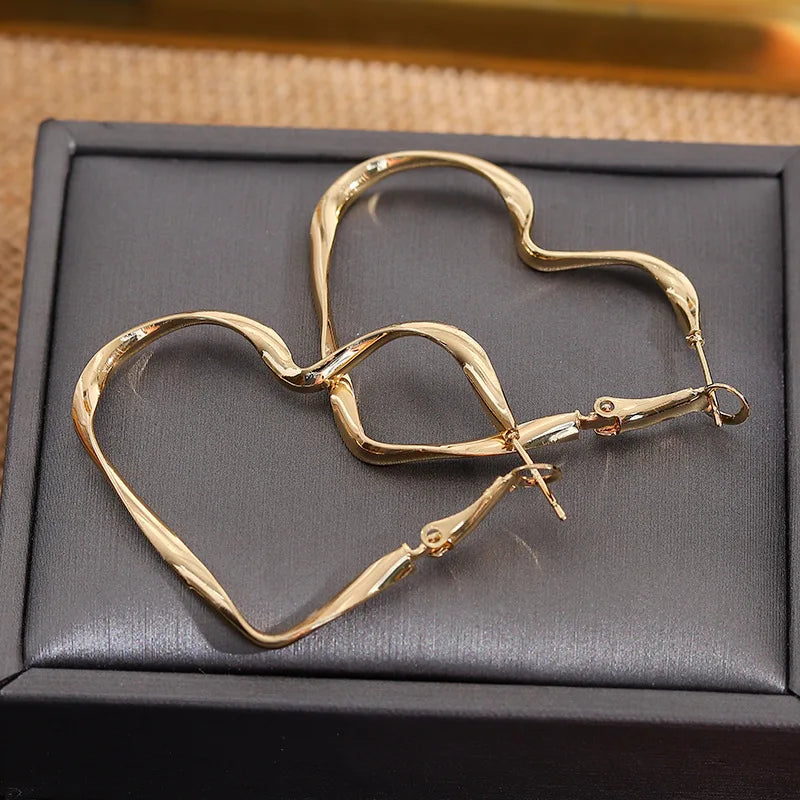 Semi Joias Brincos Harmonizadores Assimétricos Femininos Moda