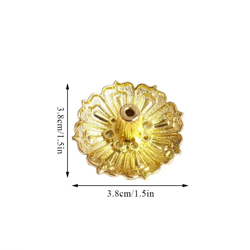 Suporte de Incenso - Flor de Lótus - Porta Incenso Decorativo - Feng Shui - Reiki - Aromaterapia