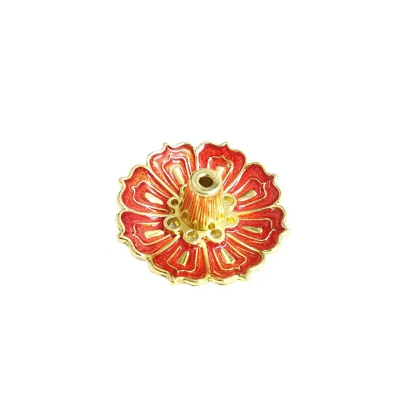 Suporte de Incenso - Flor de Lótus - Porta Incenso Decorativo - Feng Shui - Reiki - Aromaterapia