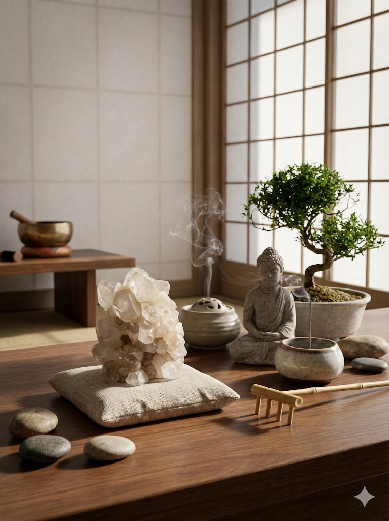 Drusa de Quartzo Fumê Claro Natural 896g – Cristais com Pontas Formadas, Peça Única para Decoração, Energia e Colecionadores – 12×10×8 cm - Harmonia Plena