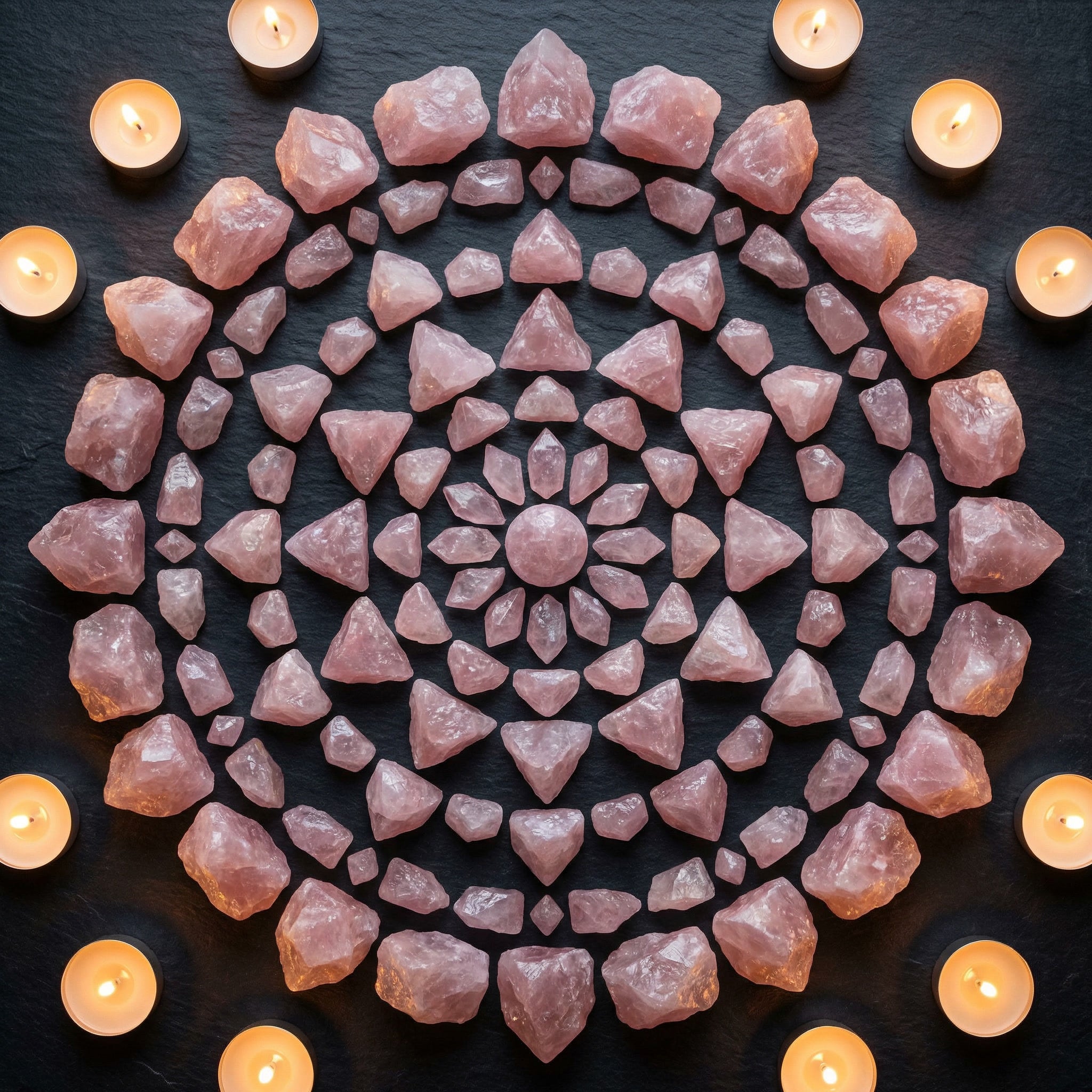 Quartzo Rosa Natural 100g – Pedra do Amor, Harmonia Emocional e Energia do Coração - Harmonia Plena Pedras Naturais