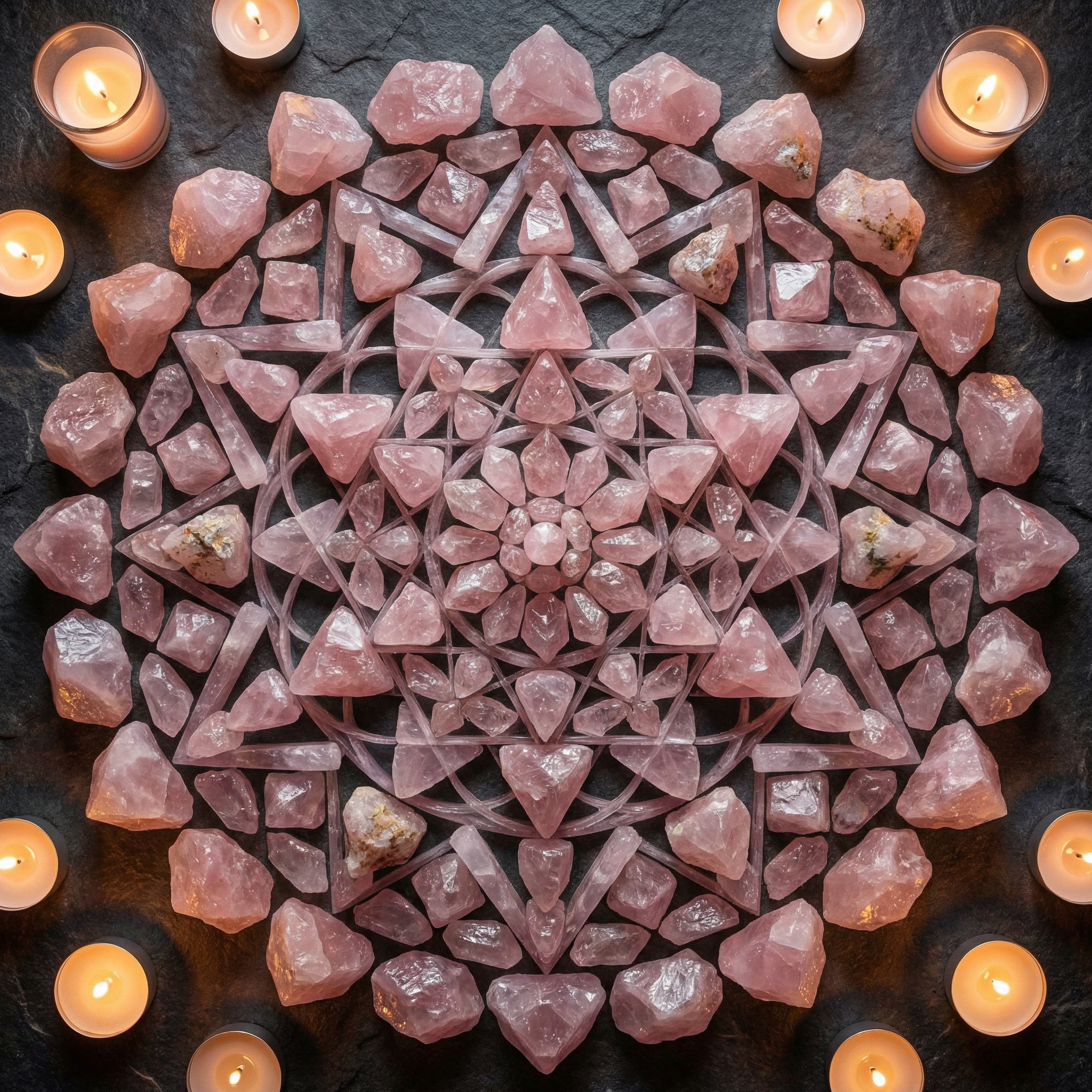 Quartzo Rosa Natural 100g – Pedra do Amor, Harmonia Emocional e Energia do Coração - Harmonia Plena Pedras Naturais