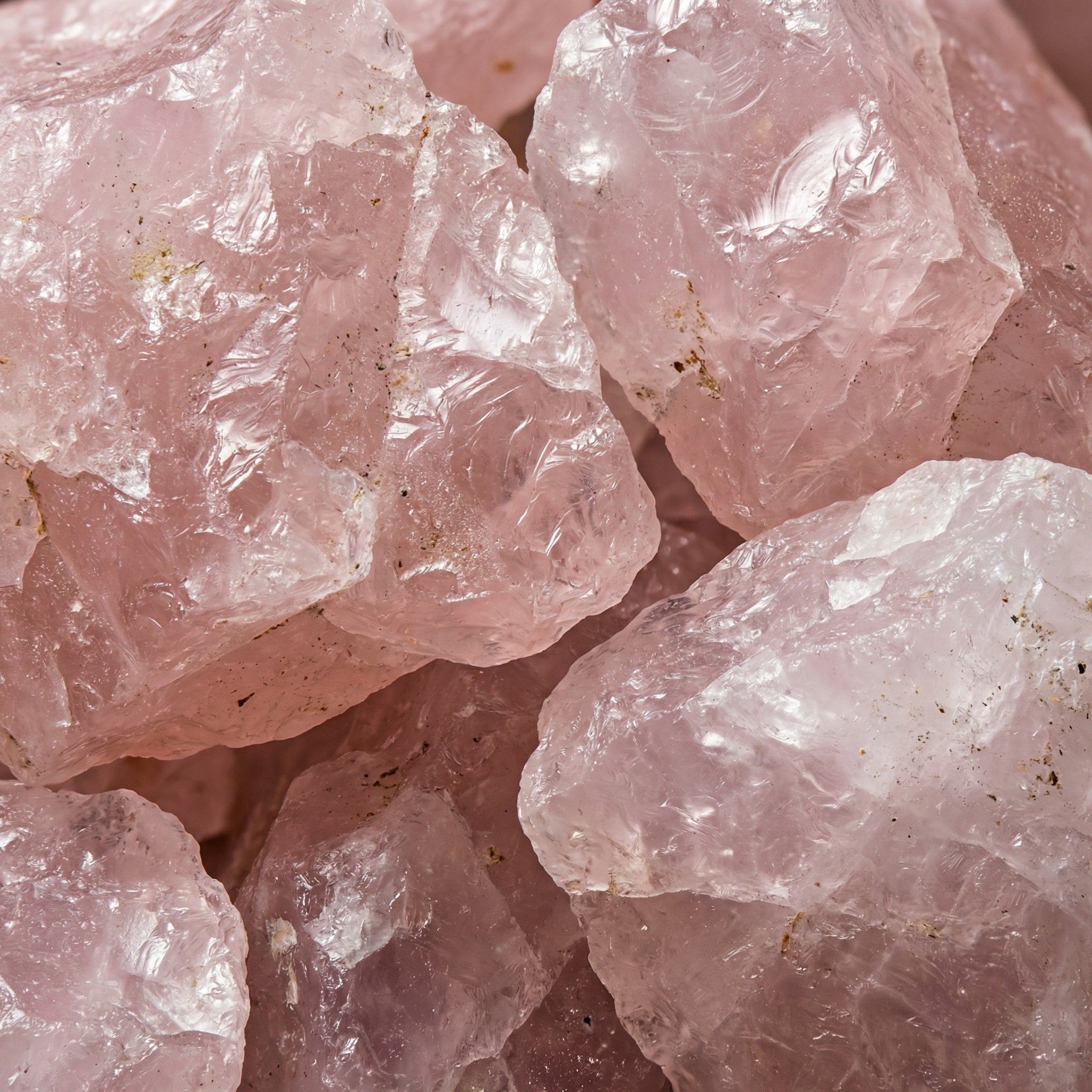 Quartzo Rosa Natural 100g – Pedra do Amor, Harmonia Emocional e Energia do Coração - Harmonia Plena Pedras Naturais