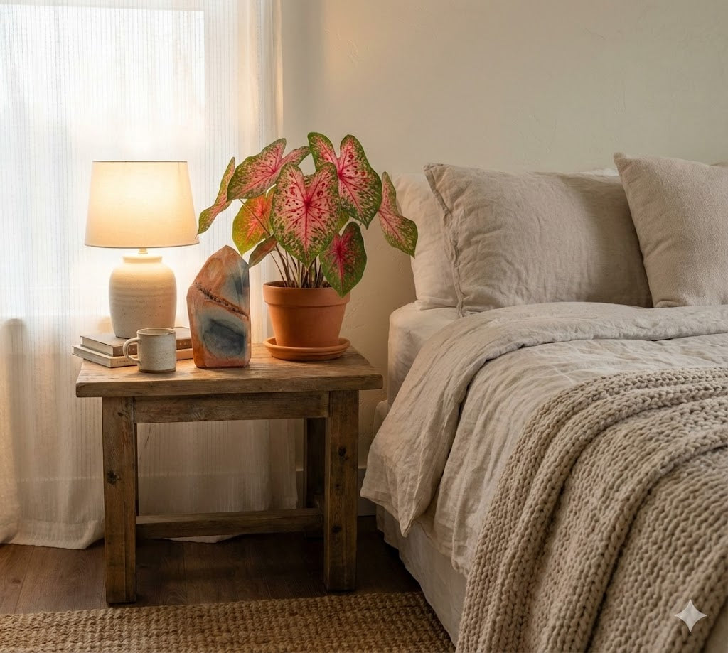 Torre de Jaspe Polícromo Natural – Torre Lapidada Irregular de 5 Faces | 12 cm | 478 g | Pedra Decorativa com Veio Mineral | Harmonia Plena