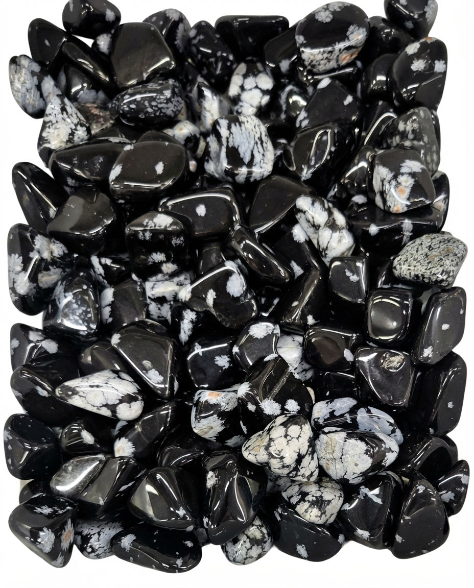 pedra natural obsidiana floco de neve proteção energética harmonização de ambientes