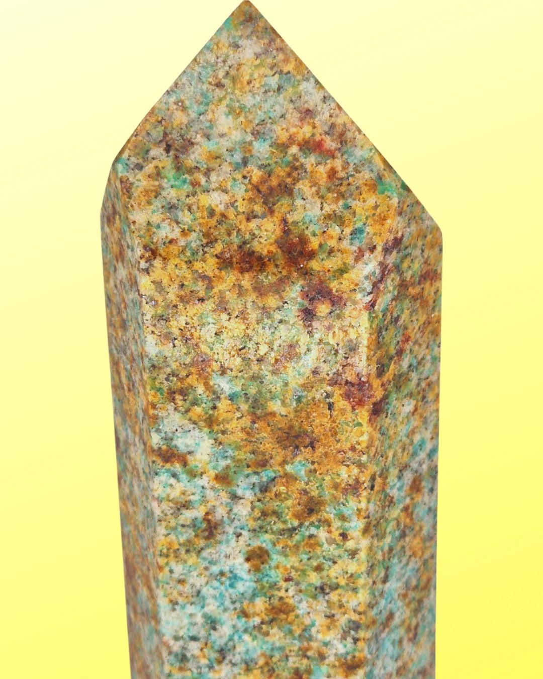 Obelisco Pedra Natural Amazonita Energia Espiritual CristaisDePoder AltarSagrado Chakras HarmoniaPlena EquilibrioEnergetico