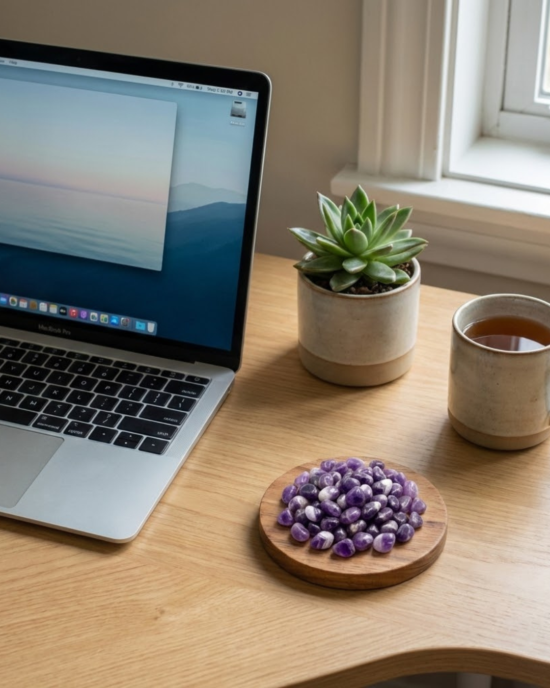 Ametista Pedra Natural Rolada por Peso | de Quartzo Violeta para Chakra Coronário e Harmonização Energética | Harmonia Plena Pedras Naturais 