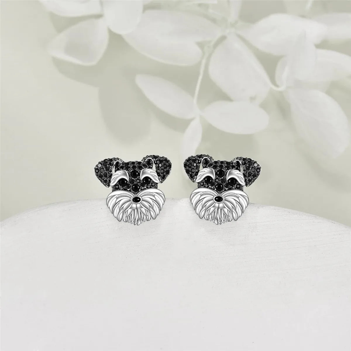 Brincos de Gatos e Cachorros com Pedras - Pets - Acessório Feminino Elegante e Delicado - Acessórios de Moda - Semi Joias
