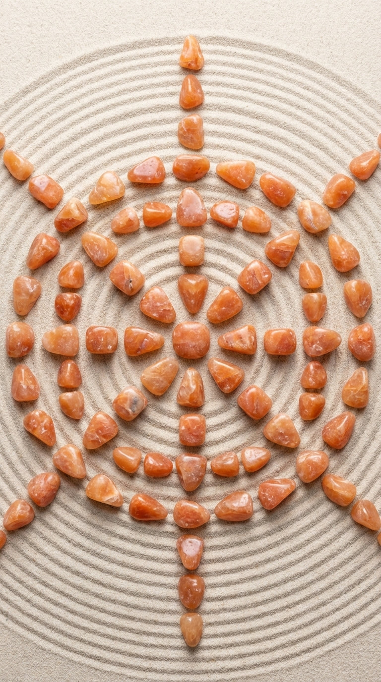 Cornalina Natural Rolada por Peso – Pedra Energética para Vitalidade, Coragem e Energia Pessoal – Harmonia Plena