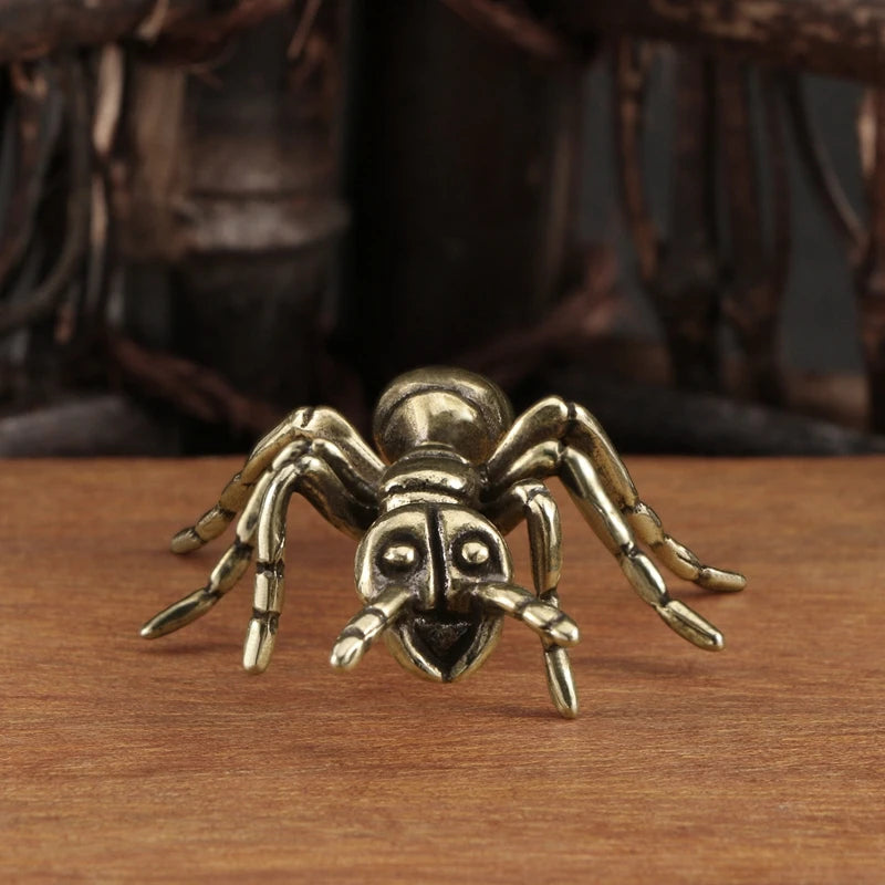 Decoração Estatueta Cobre de Formiga Feng Shui 