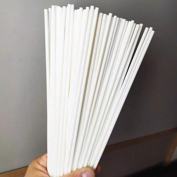 Kit 20 Varetas de Fibra de Algodão 25 cm para Difusor Aromático | Harmonização e Energia do Ambiente | Harmonia Plena Aromaterapia 