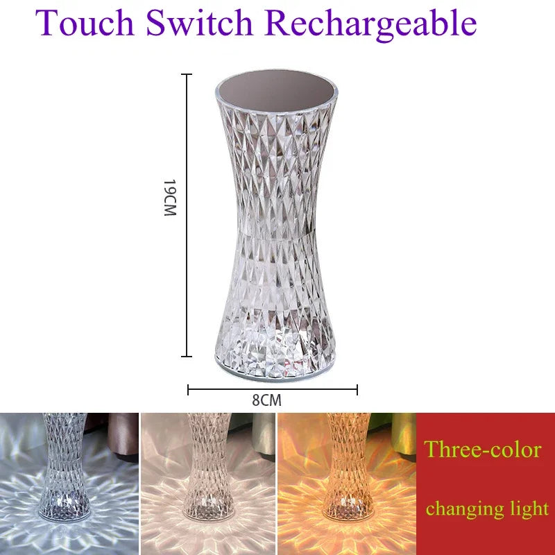 Luminária de Mesa Decoração Iluminação LED - Acessórios 