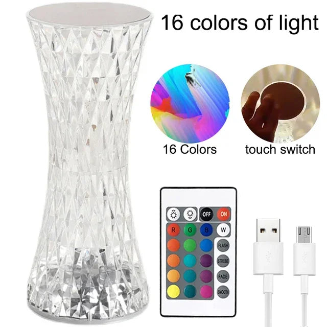 Luminária de Mesa Decoração Iluminação LED - Acessórios 