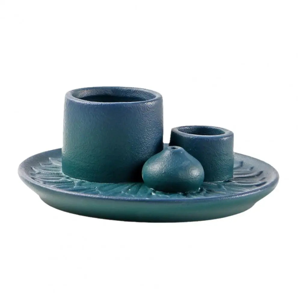 Porta Incensos de Cerâmica Meditação -Decoração - Feng Shui - Reiki -Aromaterapia 