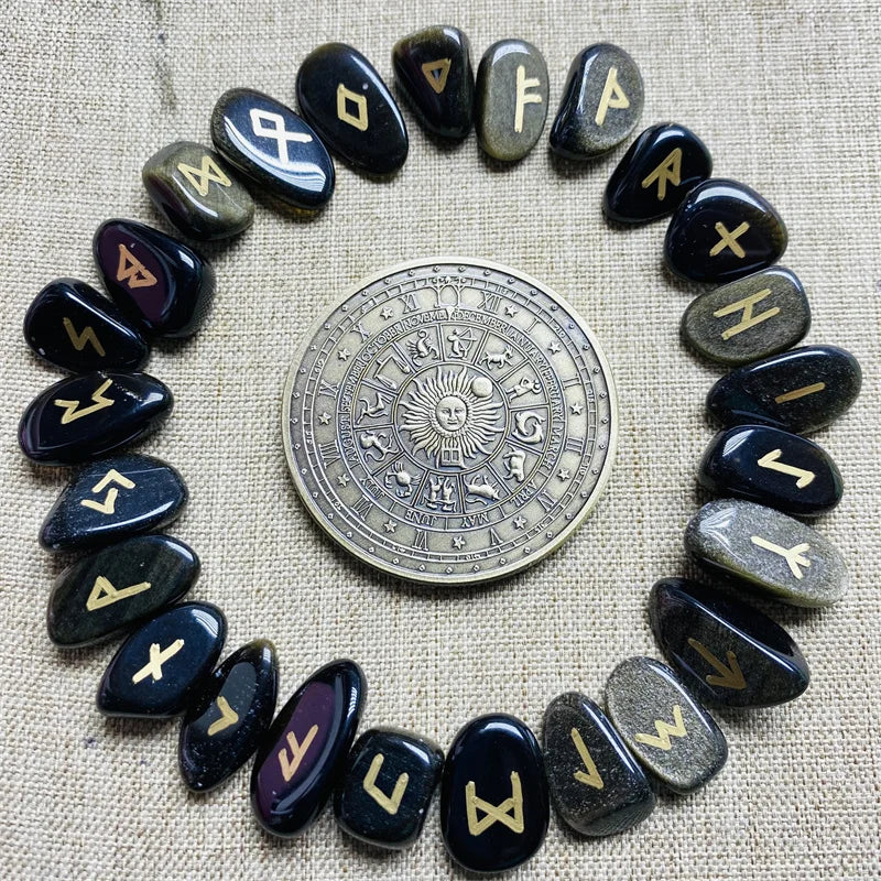 Runas Pedras Naturais de Quartzo Rosa Natural AAAA+ e Pedras Negras Irregulares - Adivinhação, Cura, Meditação, Presente e Coleção