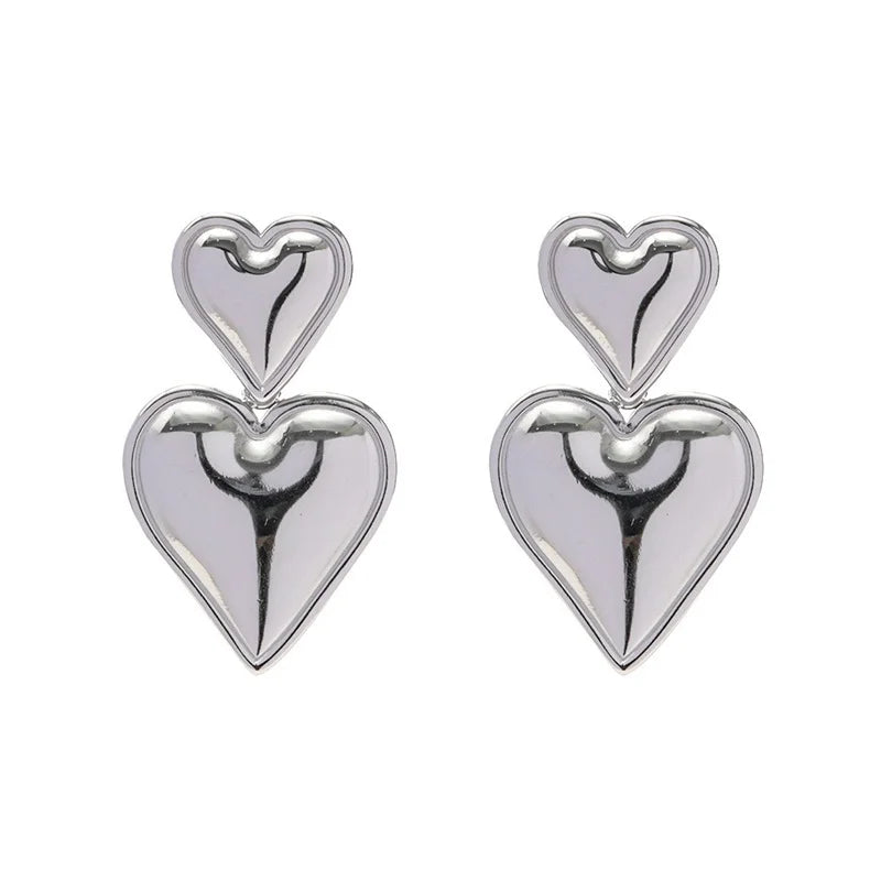Semi Joias Brincos Harmonizadores Assimétricos Femininos Moda 