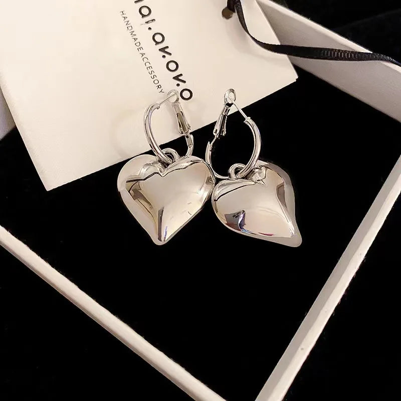 Semi Joias Brincos Harmonizadores Assimétricos Femininos Moda 