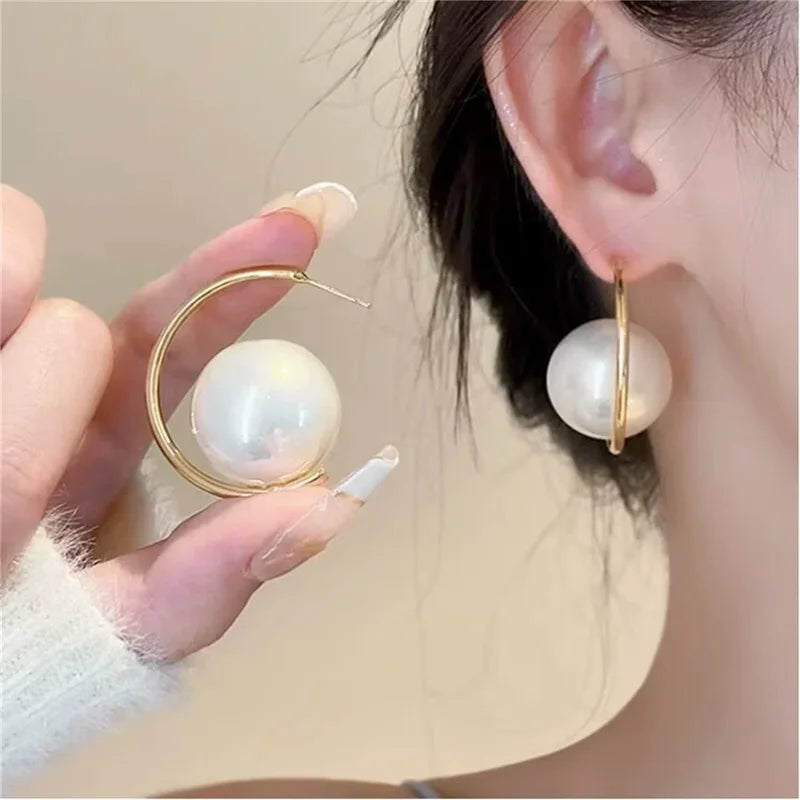 Semi Joias Brincos Harmonizadores Assimétricos Femininos Moda 