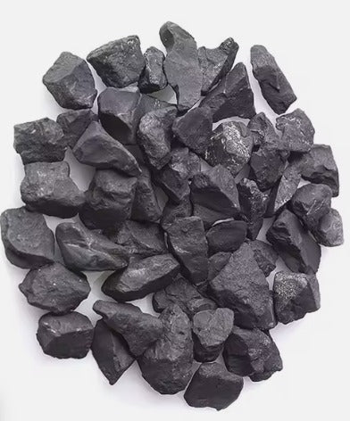 Shungita Pedra Natural Bruta Proteção Purificação Energética Vibração Elevada Energia da Terra  Chakra Raiz