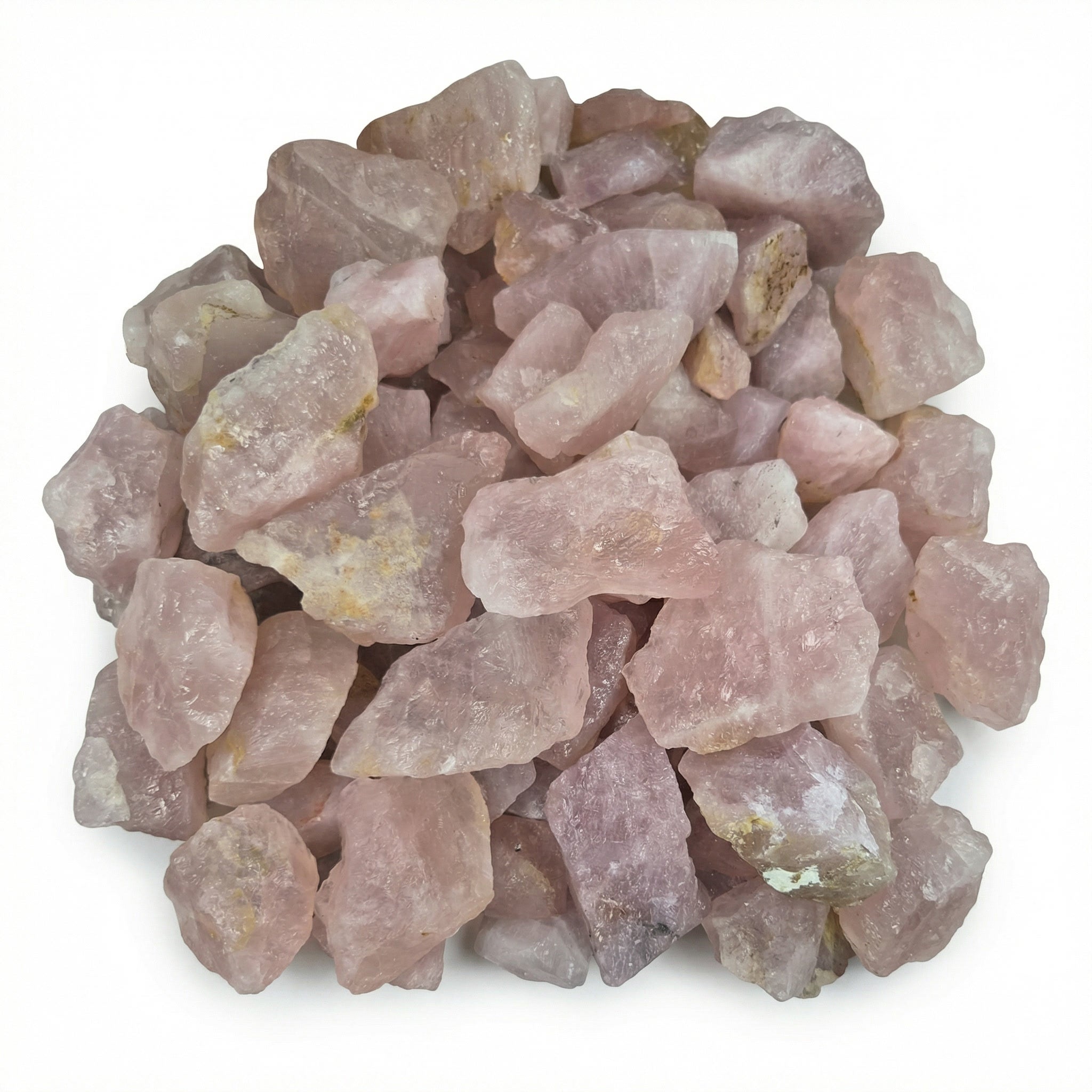 Quartzo Rosa Natural 100g – Pedra do Amor, Harmonia Emocional e Energia do Coração - Harmonia Plena Pedras Naturais