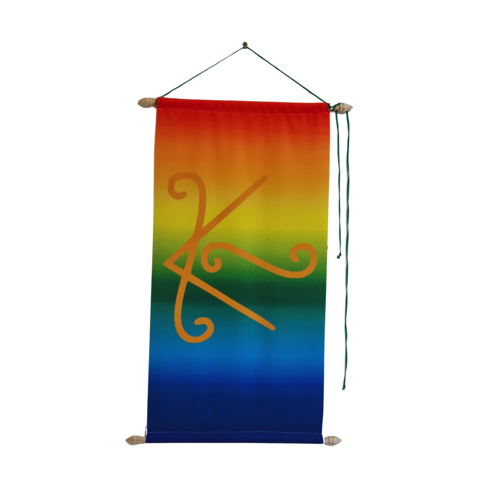 Pôster Shanti Reiki – Símbolo da Paz Interior e Cura Emocional – Decoração Espiritual para Meditação, Yoga e Harmonização de Ambientes – Arte Sagrada em Tecido